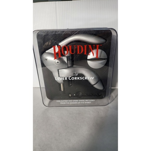 Houdini‎ Lever Corkscrew Wine Opener Foil Cutter Spare Spiral Bar Tool - Picture 7 of 9